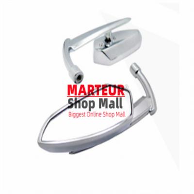 Motorcycle Mirrors for Universal fit for all naked bikes and cruiser bikes with 8mm/10mm Thread (Except for Harley-David