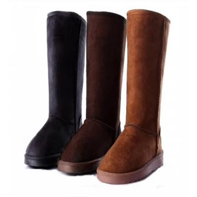 HOT 2025 Winter New High-Tube Fashion All-Match Warm Thick Snow Boots with Bow Knot Snow Boots Women Flat-Heel Snow Boot